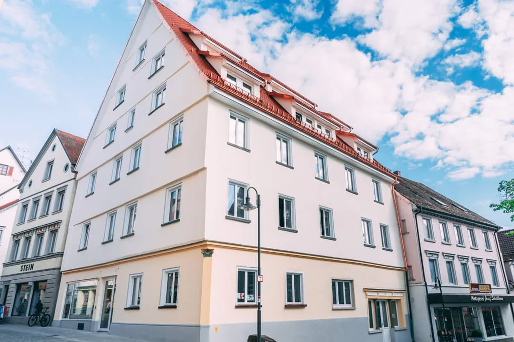 Historická budova Amtshaus v Bad Waldsee