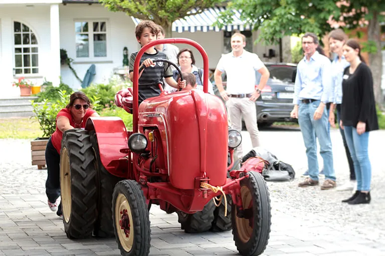 Farmářská olympiáda v Ravensburgu na Gut Hügle