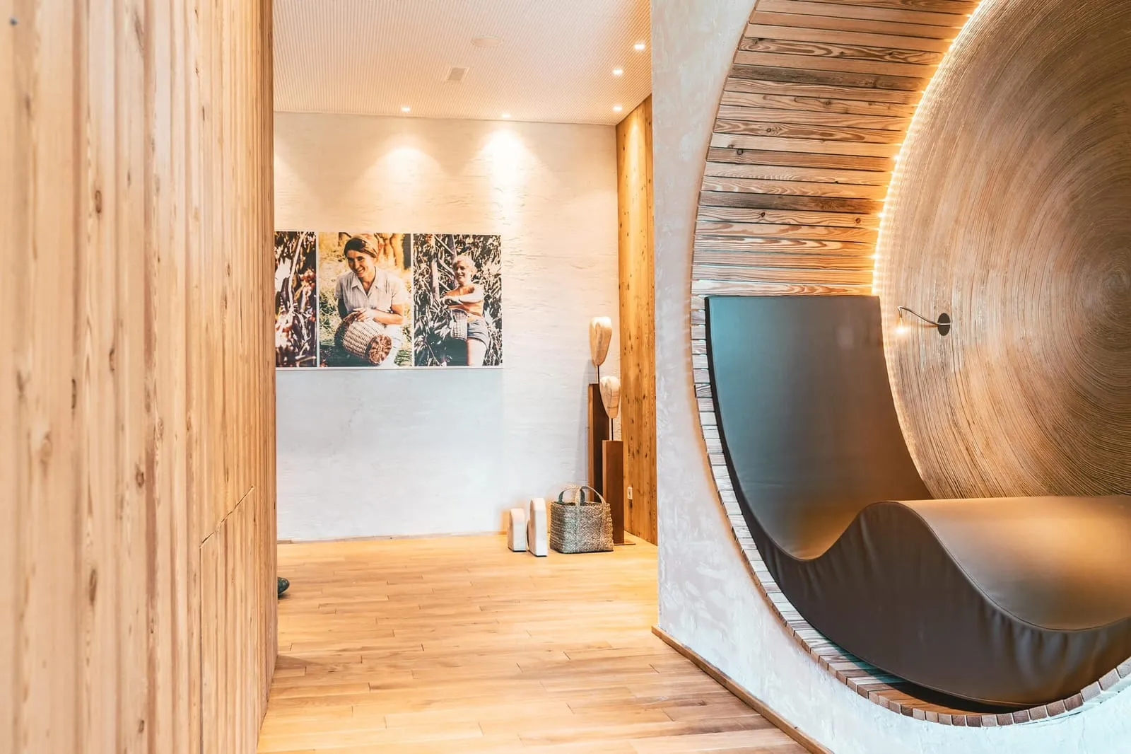 Saunová část rodinného SPA na Gut Hügle