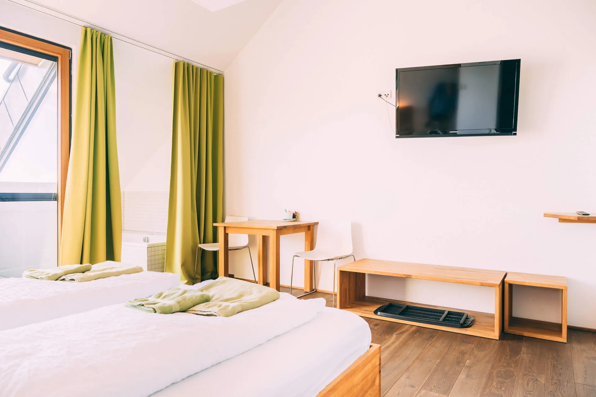 Pohled: Rekreační apartmán u Bodamského jezera: Juniorsuite | Gut Hügle